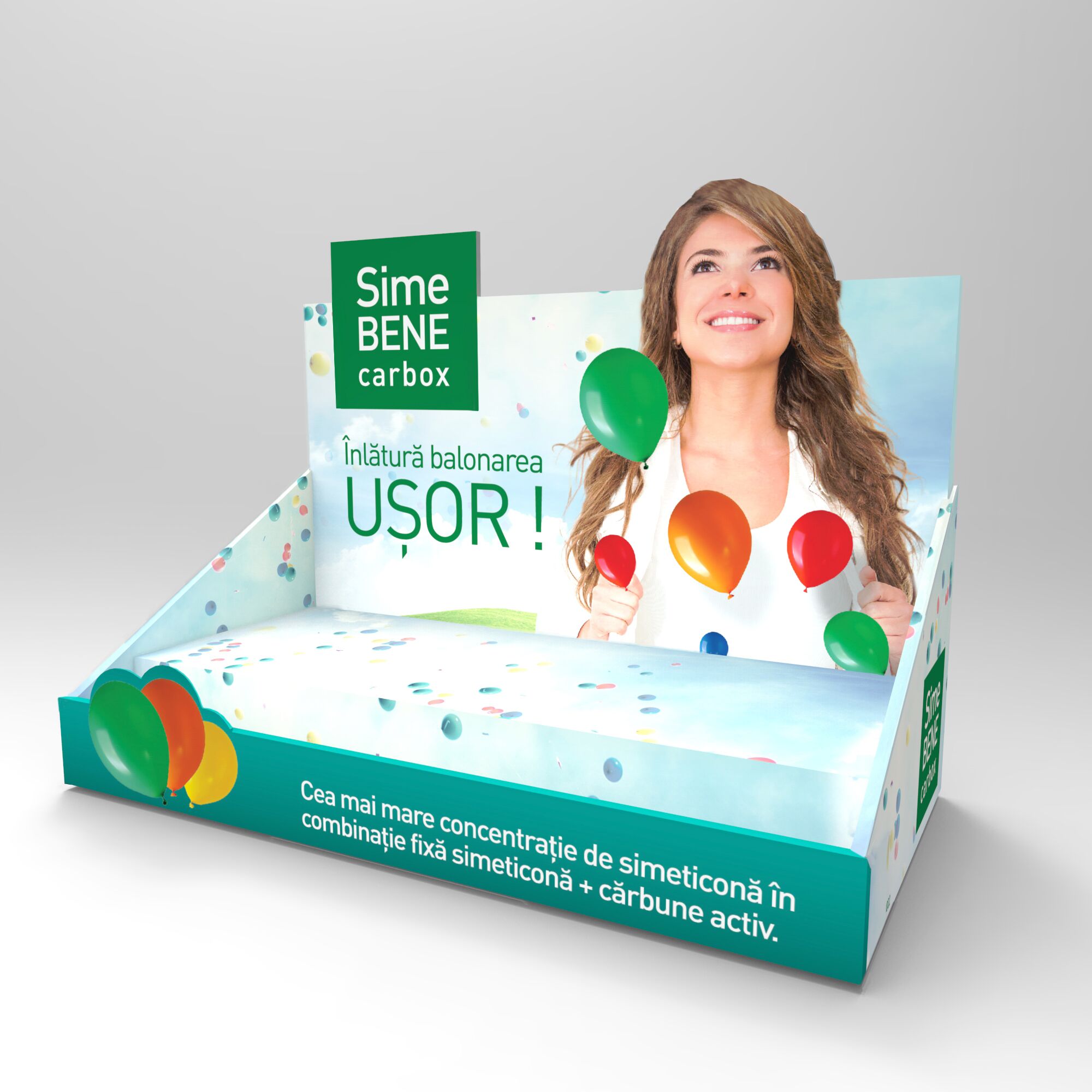 Display din carton pentru tejghea - etajat - imagine 1